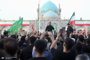 آيين چهار پایه خوانی در روز شهادت امام رضا (ع)