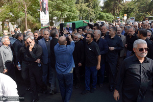 مراسم تشییع سیدعلی صنیع خانی از مسجد الرسول (ص) نازی آباد