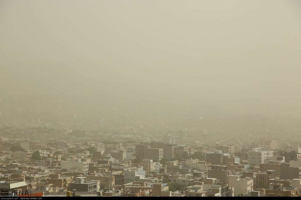 هوای برخی مناطق کردستان در شرایط ناسالم قرار دارد