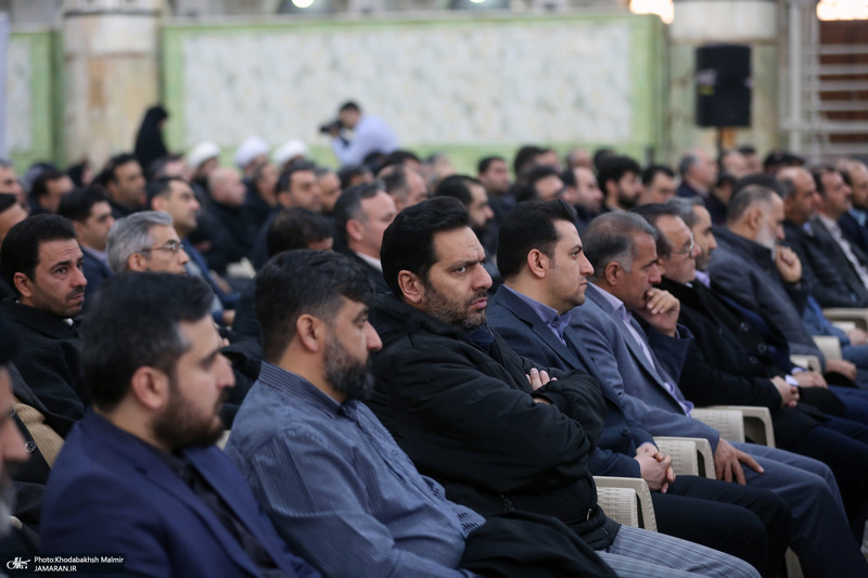 دیدار رئیس و اعضای کمیته امداد با سید حسن خمینی