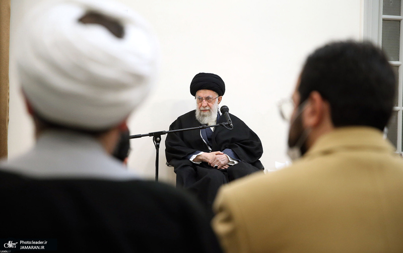 دیدار جمعی از مسئولین سازمان تبلیغات اسلامی با رهبر معظم انقلاب