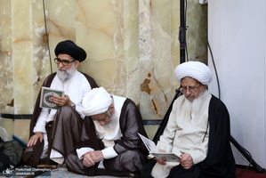 مراسم شصتمین سالگرد  ارتحال آیت الله العظمی بروجردی(ره) در مسجد اعظم قم