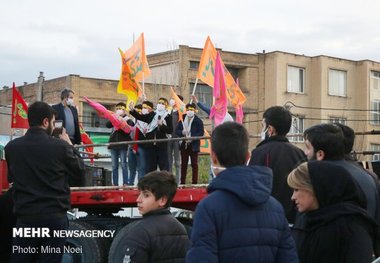 حرکت ۶ کاروان شادی نسیم کرامت در نگین کویر ایران