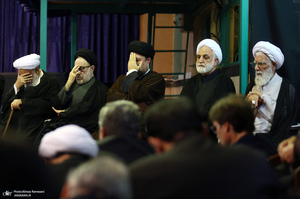 مراسم تشییع آیت الله حسن صانعی (ره) از حسینیه جماران - 3