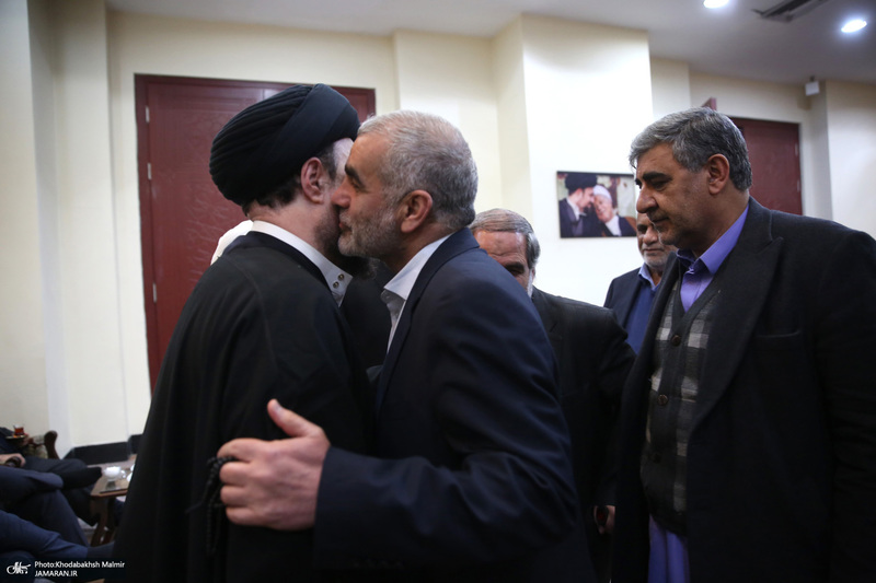 حاشیه دیدار نمایندگان مجلس با سید حسن خمینی
