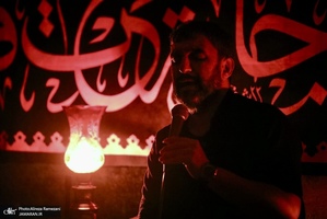 مراسم شب اربعين حسينی در منزل شهید امیرحسین اعتماد سعید
