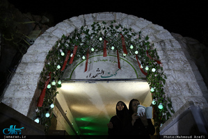 مراسم احیای شب نوزدهم ماه مبارک رمضان در کهف الشهدا