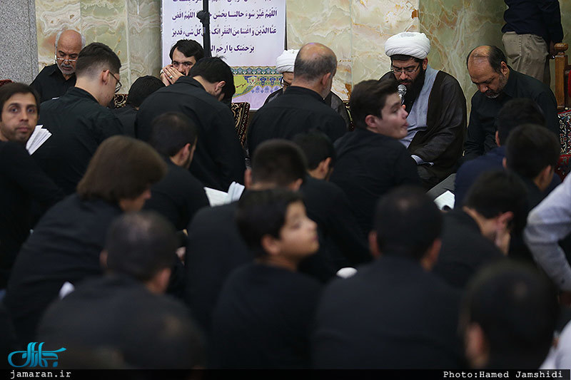 مراسم احیای شب بیست و سوم ماه مبارک رمضان در مسجد باب الحوائج تهران