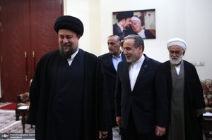 مراسم تجدیدمیثاق وزیر و معاونان وزارت امور خارجه با آرمان‌های امام خمینی