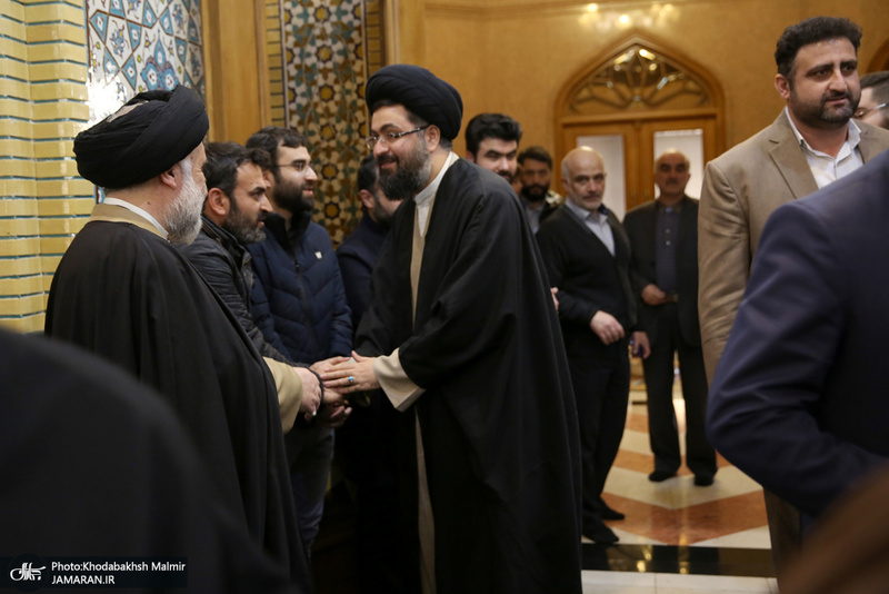 مراسم ترحیم پدر همسر حجت الاسلام و المسلمین سید سراج الدین موسوی