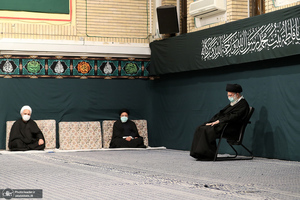 دومین شب مراسم عزاداری حضرت فاطمه‌زهرا (س) در حسینیه امام خمینی