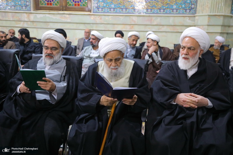 مراسم چهارمین سالگرد آیت الله العظمی صافی گلپایگانی‎ (ره)