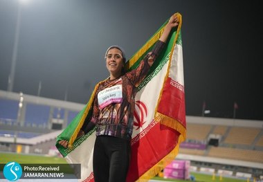 تصاویر| درخشش دختر ایرانی در آسیا با کسب اولین طلای تاریخ دوومیدانی 