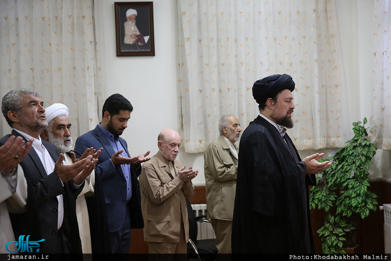 دیدار اعضای شورای مرکزی حزب موتلفه اسلامی با سید حسن خمینی 