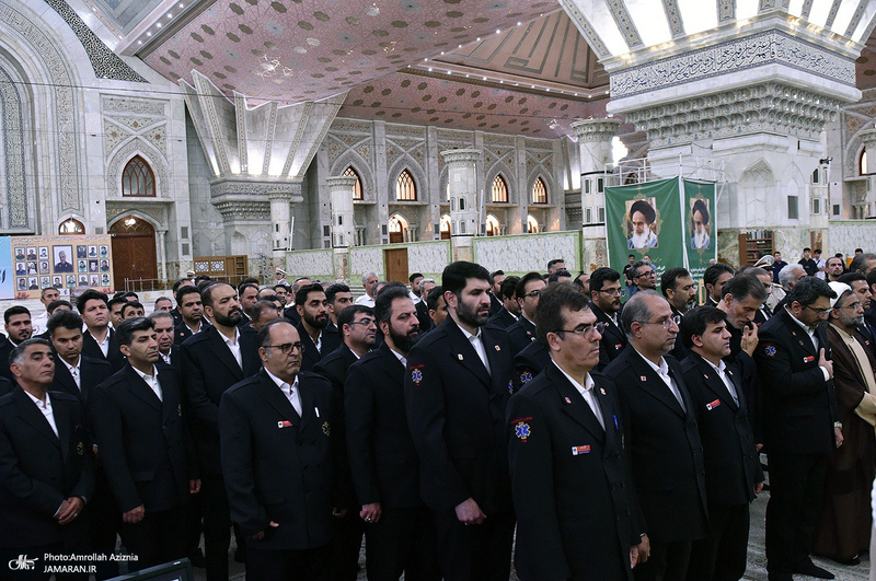 تجدید میثاق مدیران اورژانس استان تهران با آرمان های حضرت امام خمینی (س)