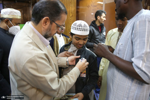 بازدید جمعی از دانش آموزان شرکت کننده هشتمین دوره مسابقات بین المللی دانش آموزی قرآن کریم از جماران