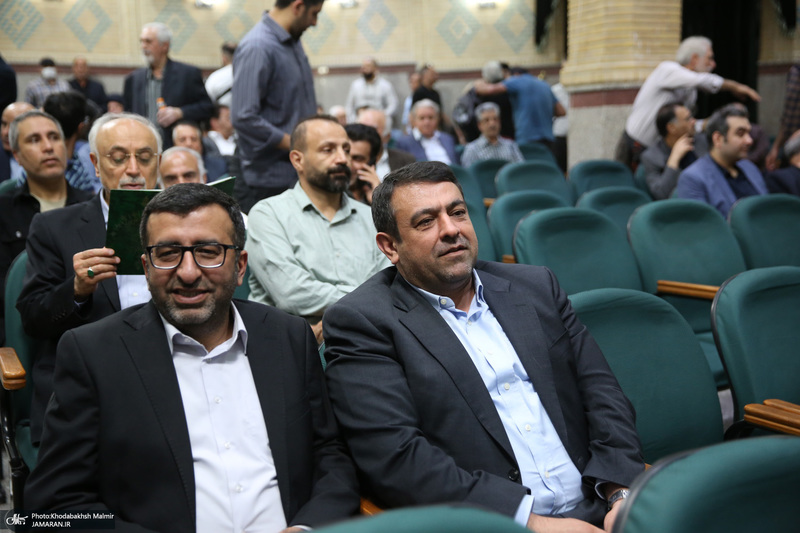 مراسم یادبود حاجیه خانم خدیجه خاتمی در مسجد امیرالمومنین (ع) -2