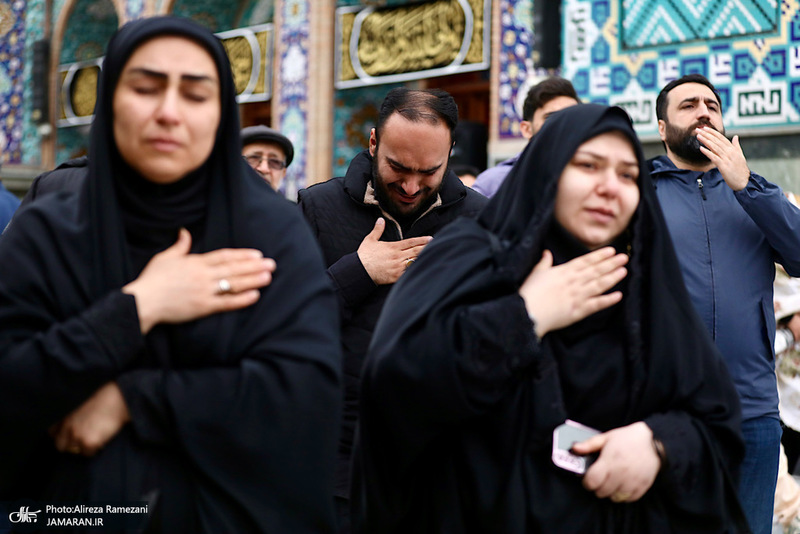 مراسم روز شهادت حضرت على (ع) در امام زاده صالح (ع)