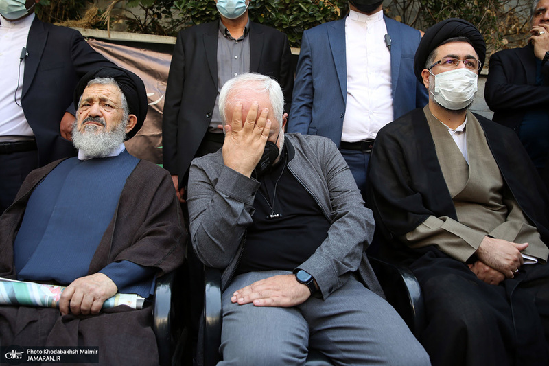 مراسم تشییع پیکر حجت الاسلام و المسلمین سید محمود دعایی از موسسه اطلاعات