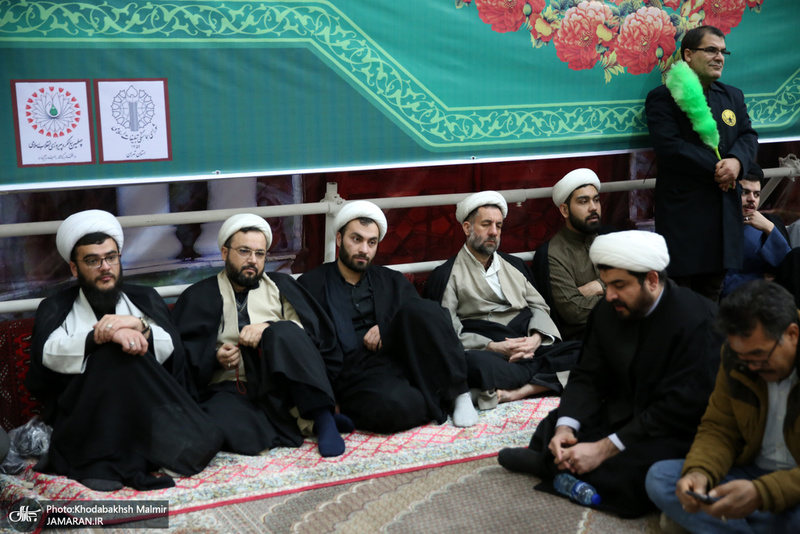 مراسم عزاداری شب شهادت حضرت زهرا (س) در حرم امام خمینی