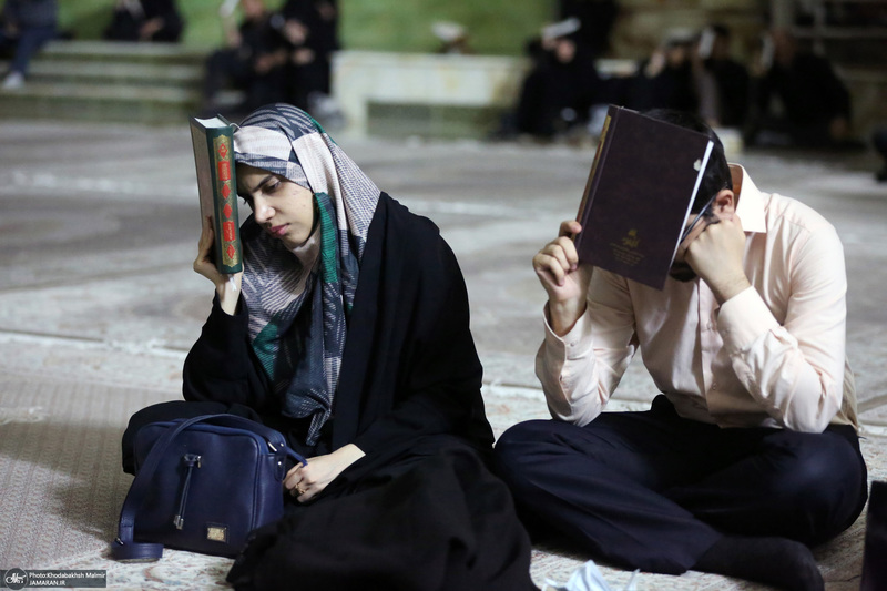 احیای شب نوزدهم ماه رمضان در حرم مطهر امام خمینی (س)