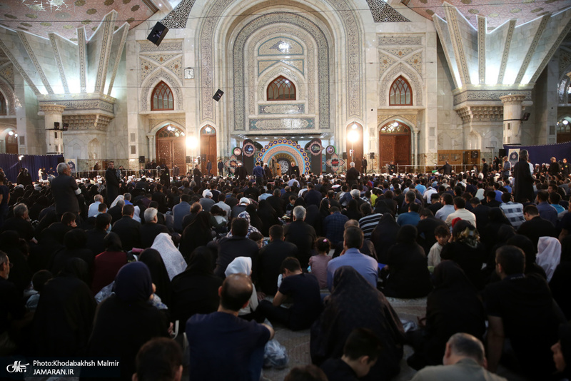 ..احیای شب بیست وسوم ماه مبارک رمضان در حرم مطهر امام خمینی(س)