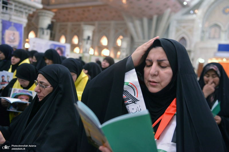 تجدید میثاق خانواده شهدای رسانه محمور مقاومت با آرمان های حضرت امام