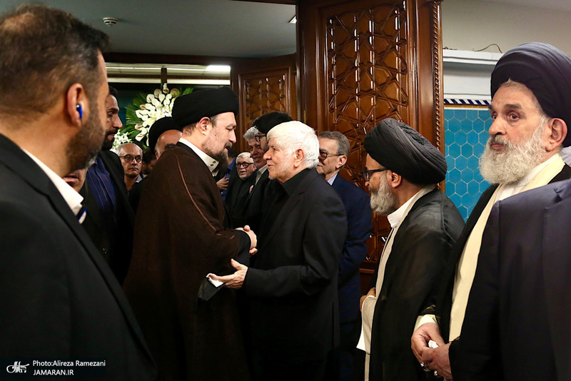 مراسم ختم برادر مرحوم آیت الله هاشمی رفسنجانی (ره)