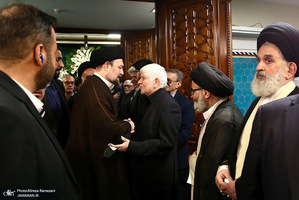 مراسم ختم برادر مرحوم آیت الله هاشمی رفسنجانی (ره)