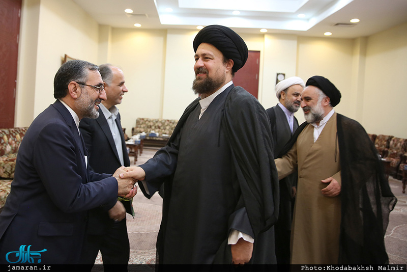 حاشیه تجدید میثاق مسئولان عالی قضایی با آرمان های حضرت امام(س) 