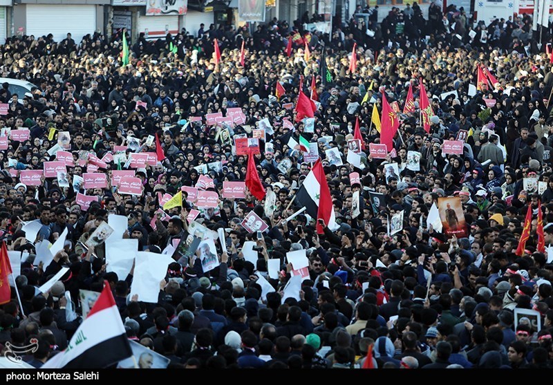 مراسم تشییع و خاکسپاری سردارحاج قاسم سلیمانی در کرمان