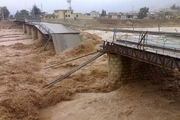 پل بالارستم در دهستان بالاتجن شهرستان قائمشهر تخریب شد