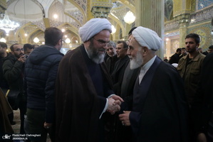 مراسم تشییع و خاکسپاری آیت الله سید هاشم رسولی محلاتی(ره) در قم