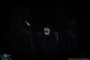 وداع با پیکر مطهر شهید امیر‌سعید قاسمی در امامزاده صالح(ع) فرحزاد 