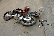 واژگونی موتورسیکلت در کهنوج یک فوتی بر جای گذاشت