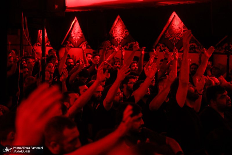 مراسم شب اربعین حسینی در حسینیه شهید امیر حسین اعتماد سعید