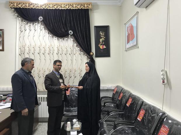 نخستین دهیار زن در شهرستان مهریز انتخاب شد