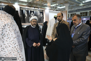 بازدید رئیس موسسه تنظیم و نشر آثار امام خمینی از نمایشگاه بین المللی قرآن کریم