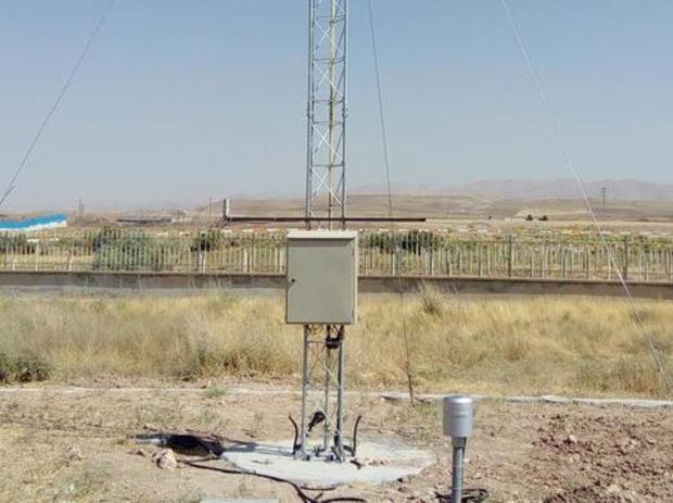 ایستگاه خودکار هواشناسی در شهرستان مراغه راه اندازی شد