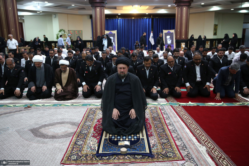 دیدار مدیران اورژانس استان تهران با سید حسن خمینی