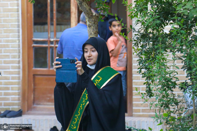 حال و هوای بیت حضرت امام خمینی (س) در قم در روز 14 خرداد‎