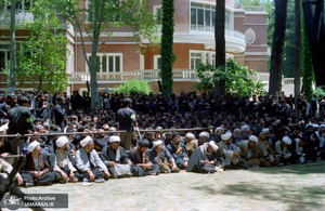 تصاویر منتشر نشده از بیعت جهادگران جهاد سازندگی با رهبر معظم انقلاب در سال 68