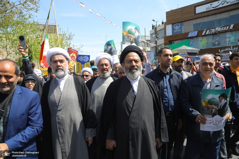 راهپیمایی باشکوه روز قدس در قم -2