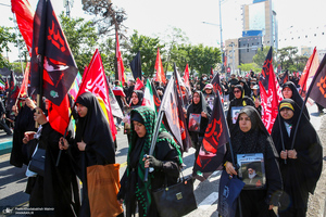 مراسم تشییع پیکر مطهر رهبر شهید انقلاب در تهران -5