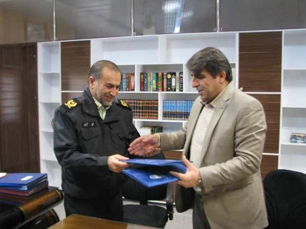علمی کاربردی و فرماندهی انتظامی کردستان تفاهم نامه امضا کردند