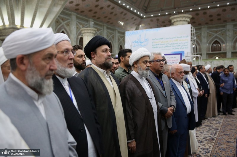 تجدید میثاق مهمانان سی و نهمین اجلاس وحدت اسلامی با آرمان‌های امام خمینی(س) -2