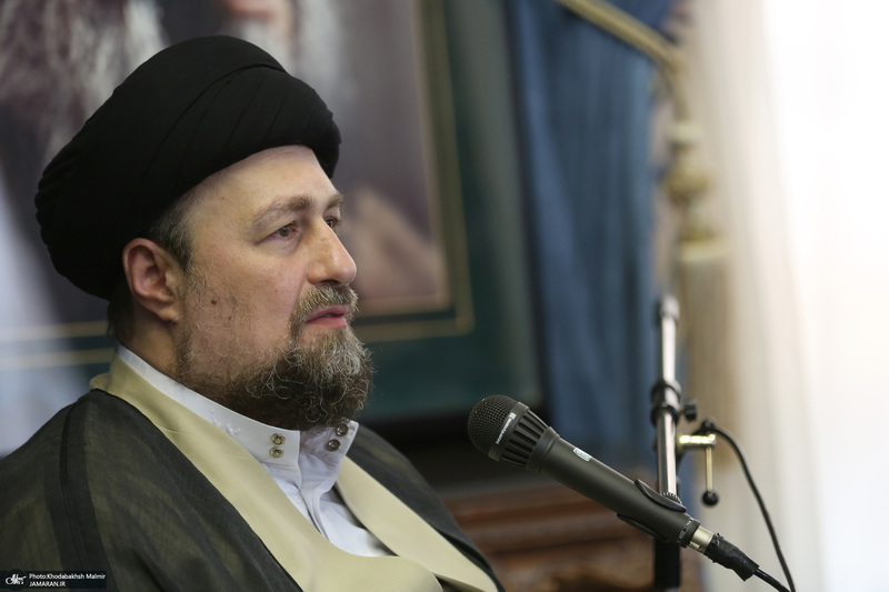 دیدار استاندار تهران و مدیران استان با سید حسن خمینی