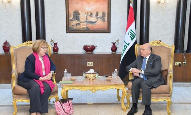 رایزنی فؤاد حسین و معاون وزیر خارجه امریکا