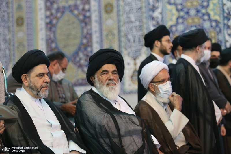 مراسم چهلمین شب درگذشت آیت الله العظمی سید محمدسعید حکیم در قم‎