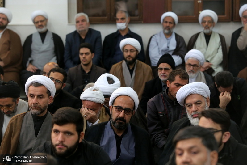 مراسم عزاداری شهادت امام رضا(ع) در بیوت مراجع عظام تقلید